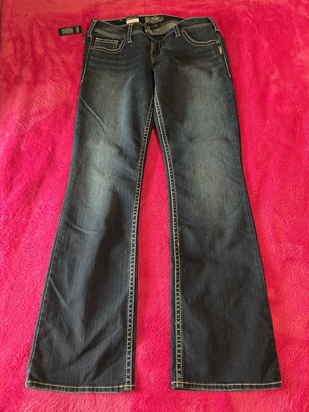 Silver Jeans Dark Blue Flare Jeans